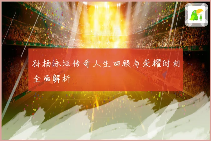 孙杨泳坛传奇人生回顾与荣耀时刻全面解析